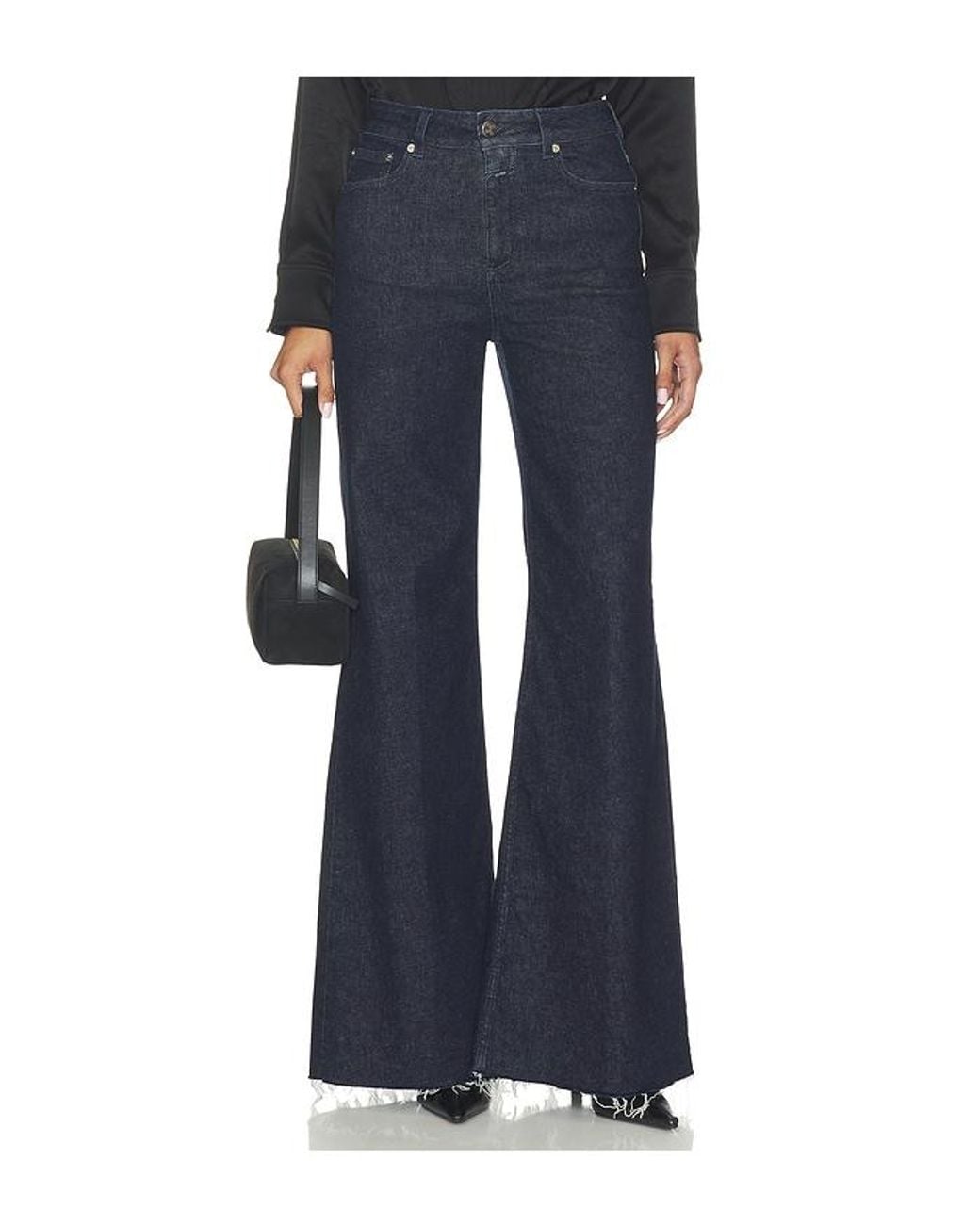 Closed Blue Glow Up Flare Jeans