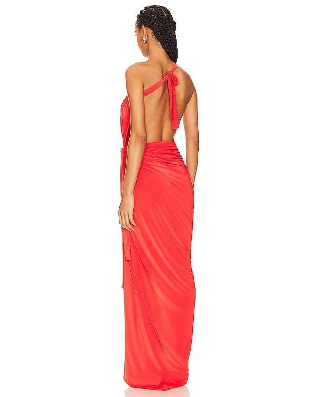 J.Angelique Red Disa Gown