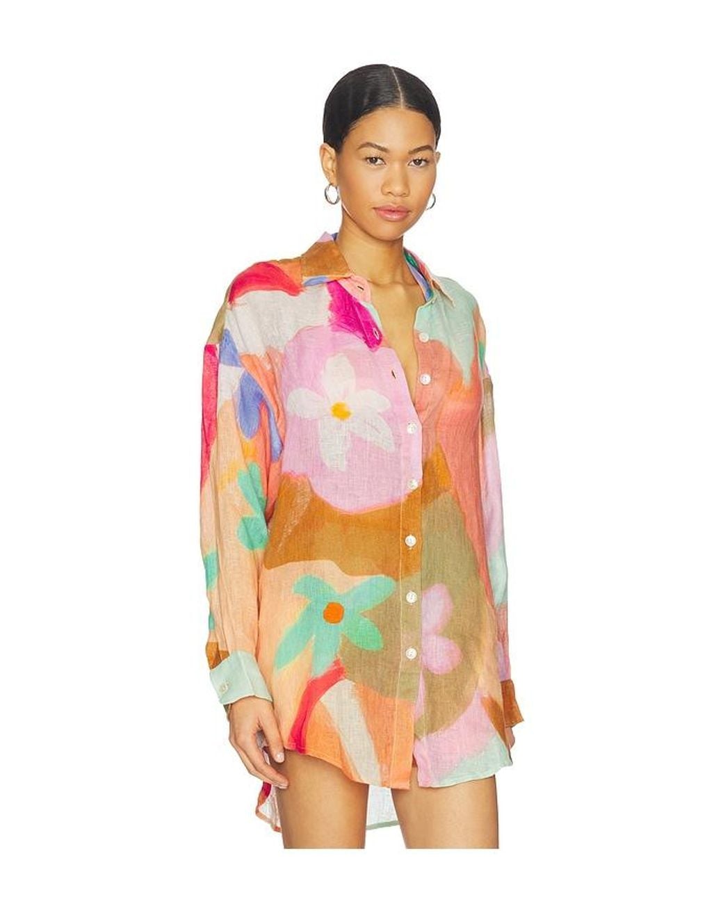 Vitamin A Red Playa Boyfriend Shirt