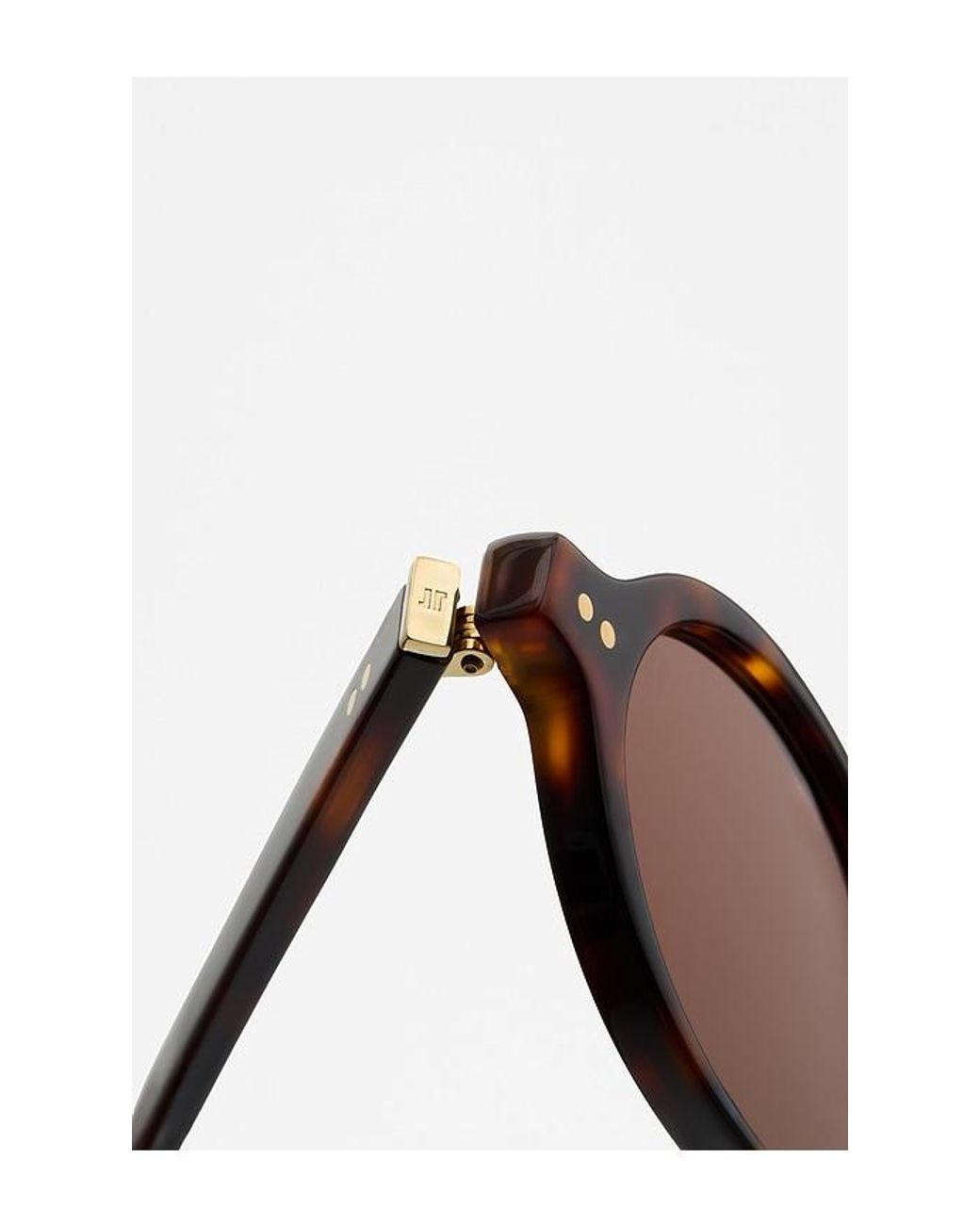 Jimmy Fairly Brown The Elvie Sunglasses