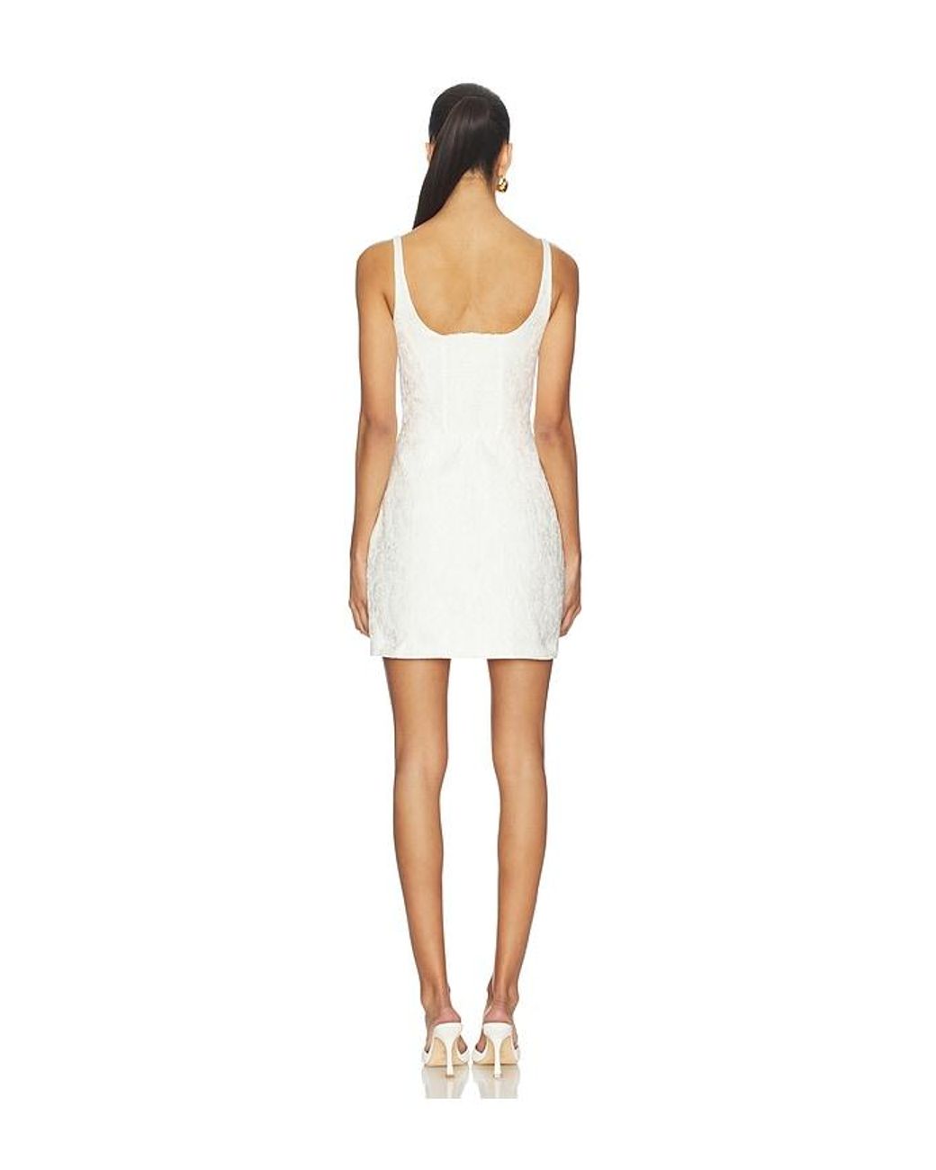 Amanda Uprichard White Coco Dress