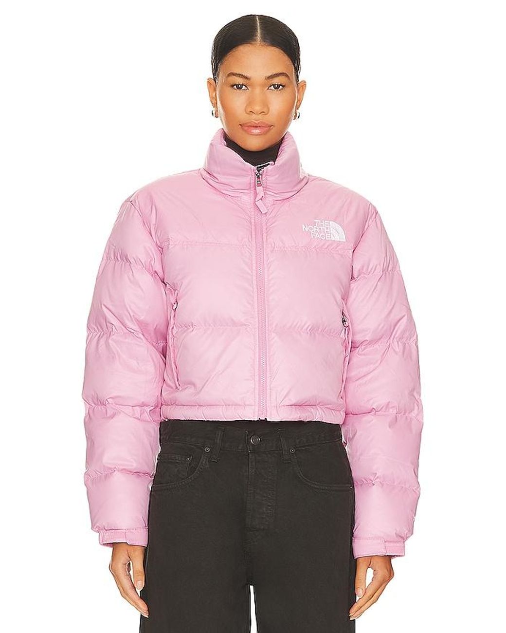 the-north-face-Pink-Nuptse-