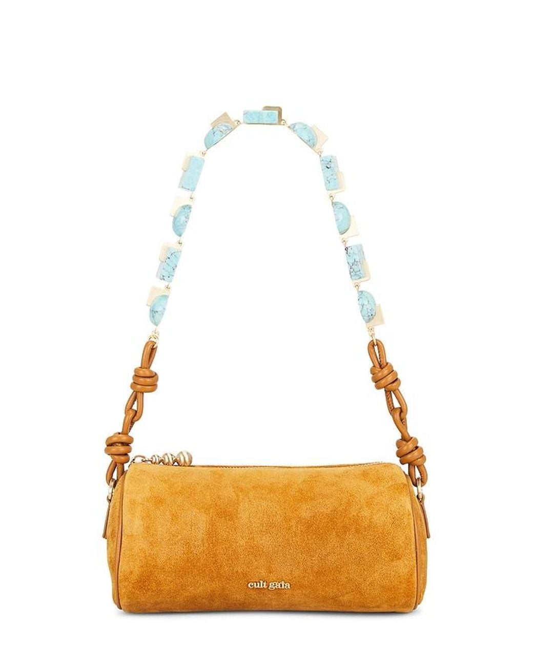 Cult Gaia Orange Zozina Shoulder Bag