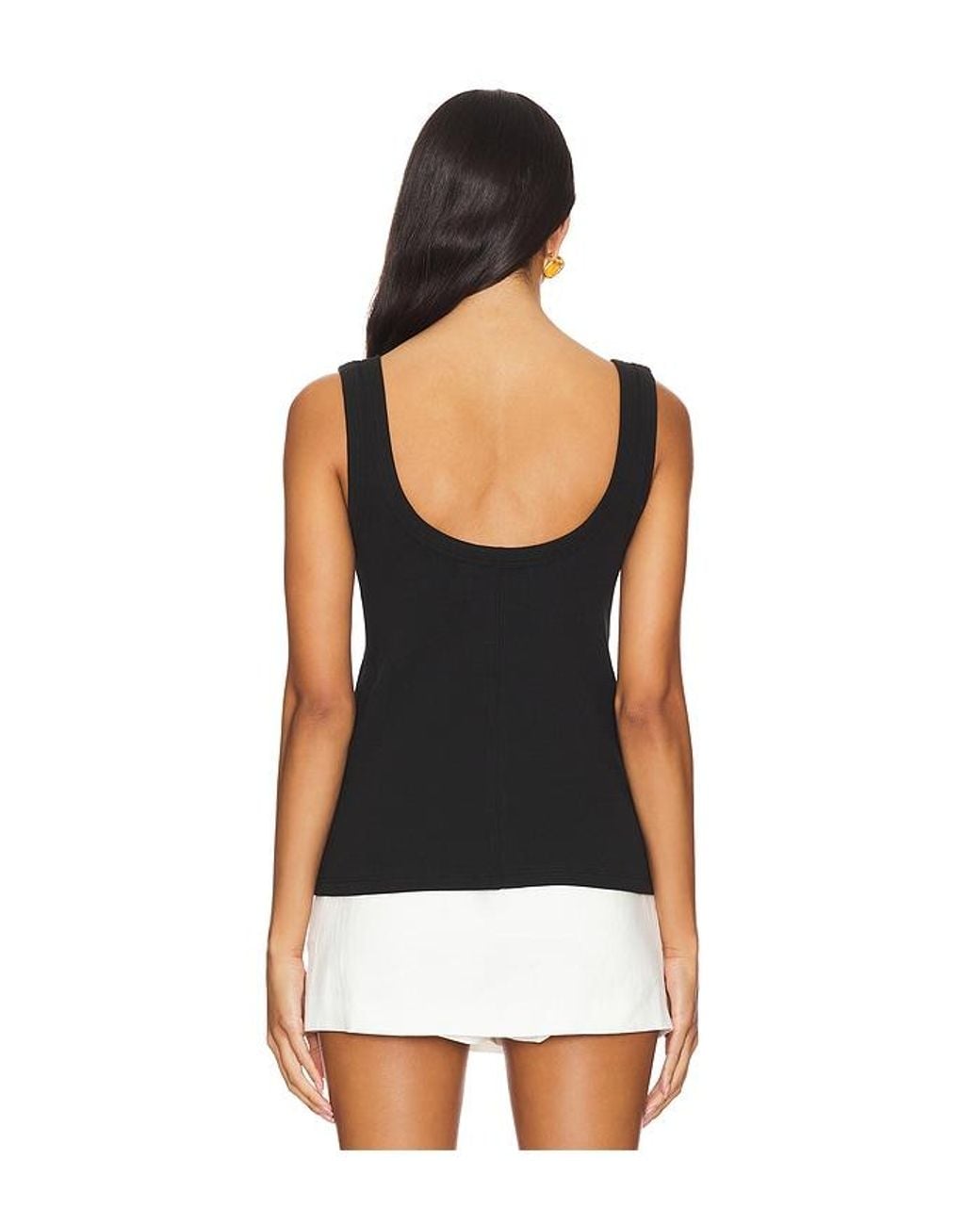 Sold Out NYC White The Scoop It Up Tank