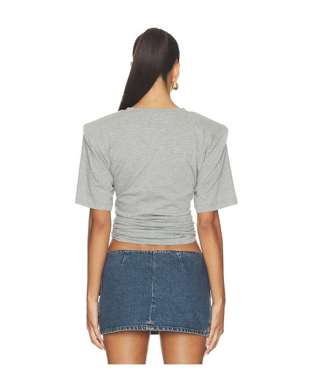 Magda Butrym Gray T-Shirt 01