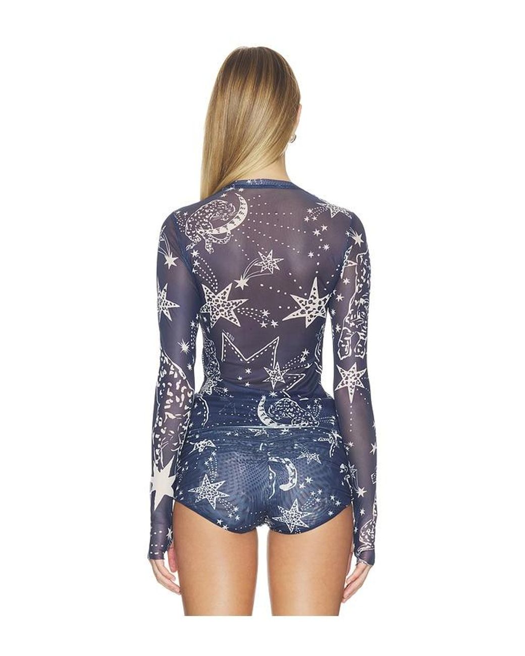 AFRM Blue Kaylee Top