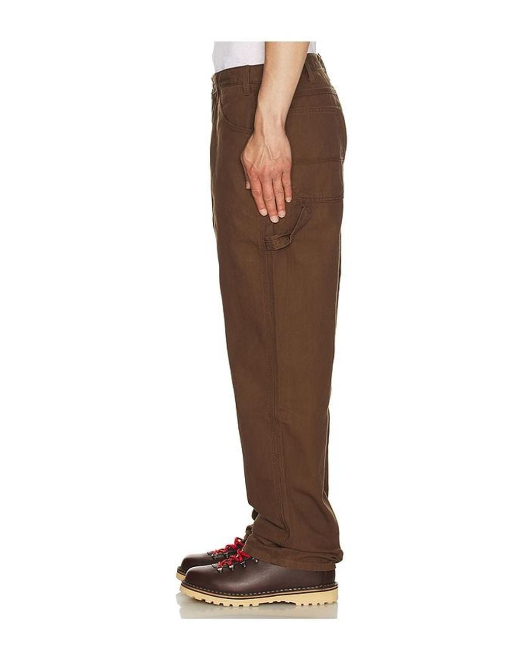 Dickies Brown Relaxed Fit Duck Jeans for men