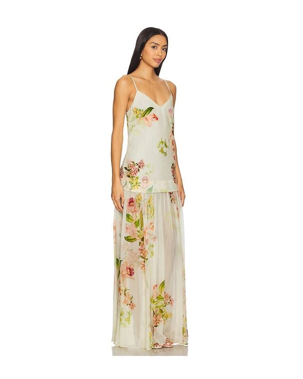 Hemant & Nandita Metallic Maxi Dress