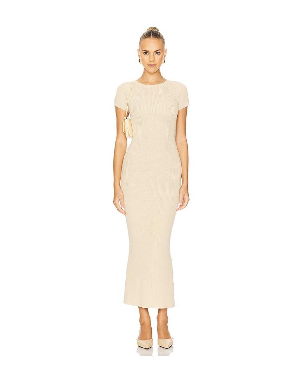ALL THE WAYS White Evelyn Dress