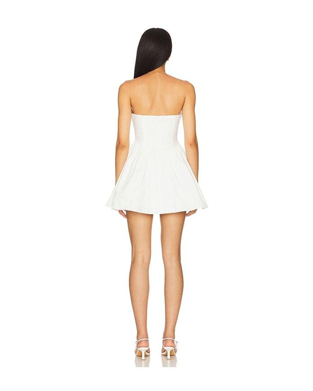 MORE TO COME White Paola Mini Dress