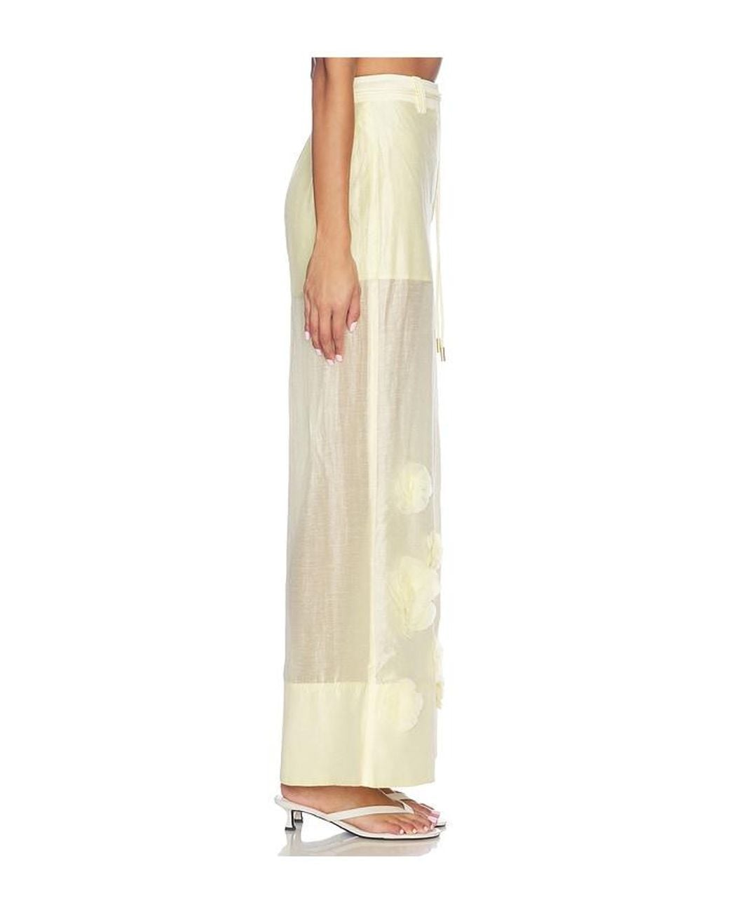 Aje. Natural Cloudscape Pant