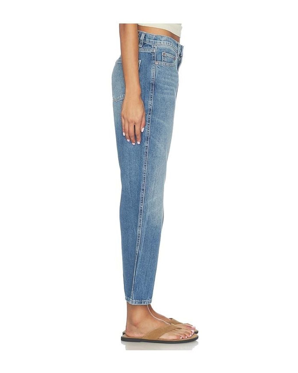 DL1961 Blue Dakota Slim Straight Low Rise Jean