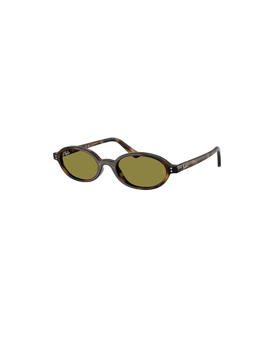Ray-Ban Green Oval Sunglasses
