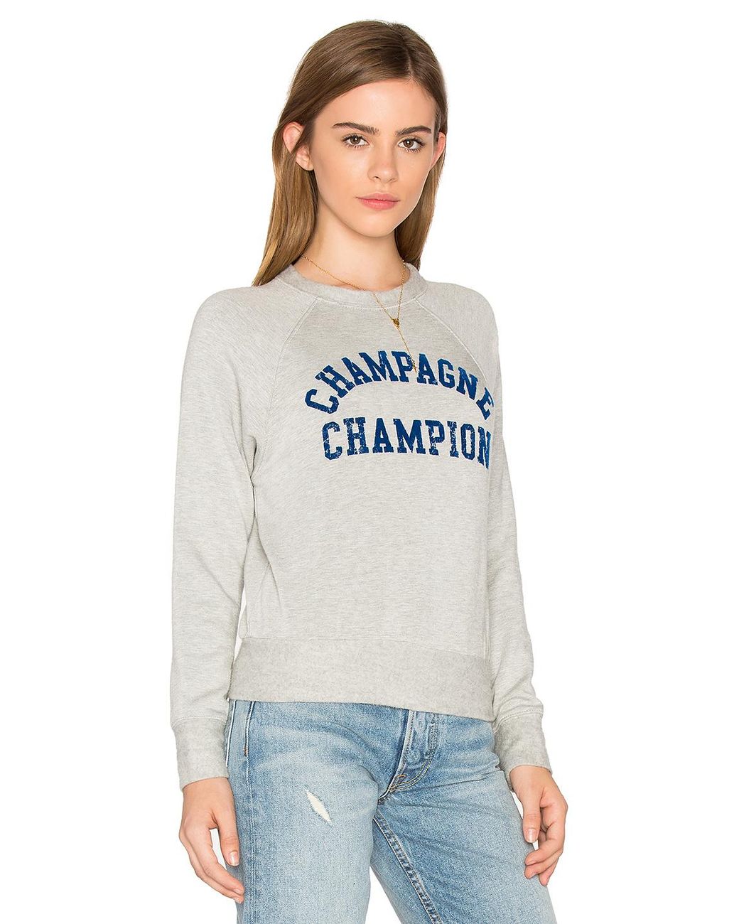 Daydreamer Champagne Champion Sweatshirt in Grey | Lyst UK