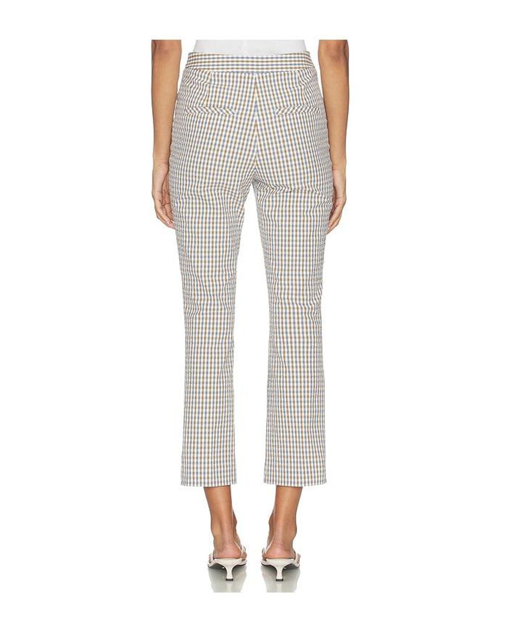 Veronica Beard White Arte Pant