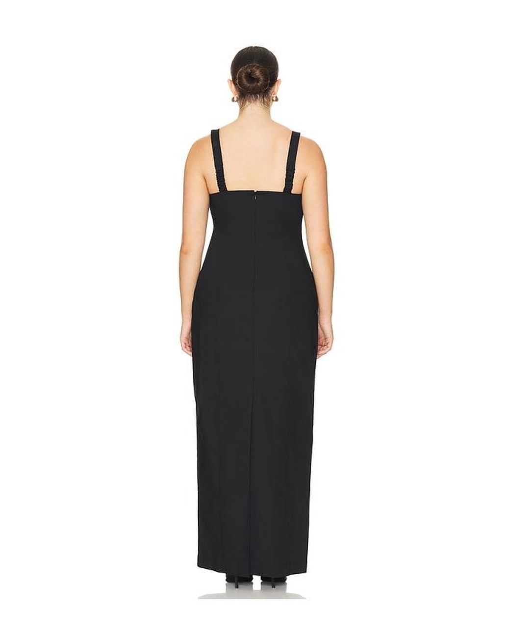 L'academie Black Renia Maxi Dress