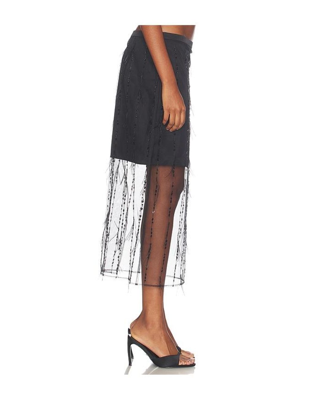 Rag & Bone Black Geena Skirt