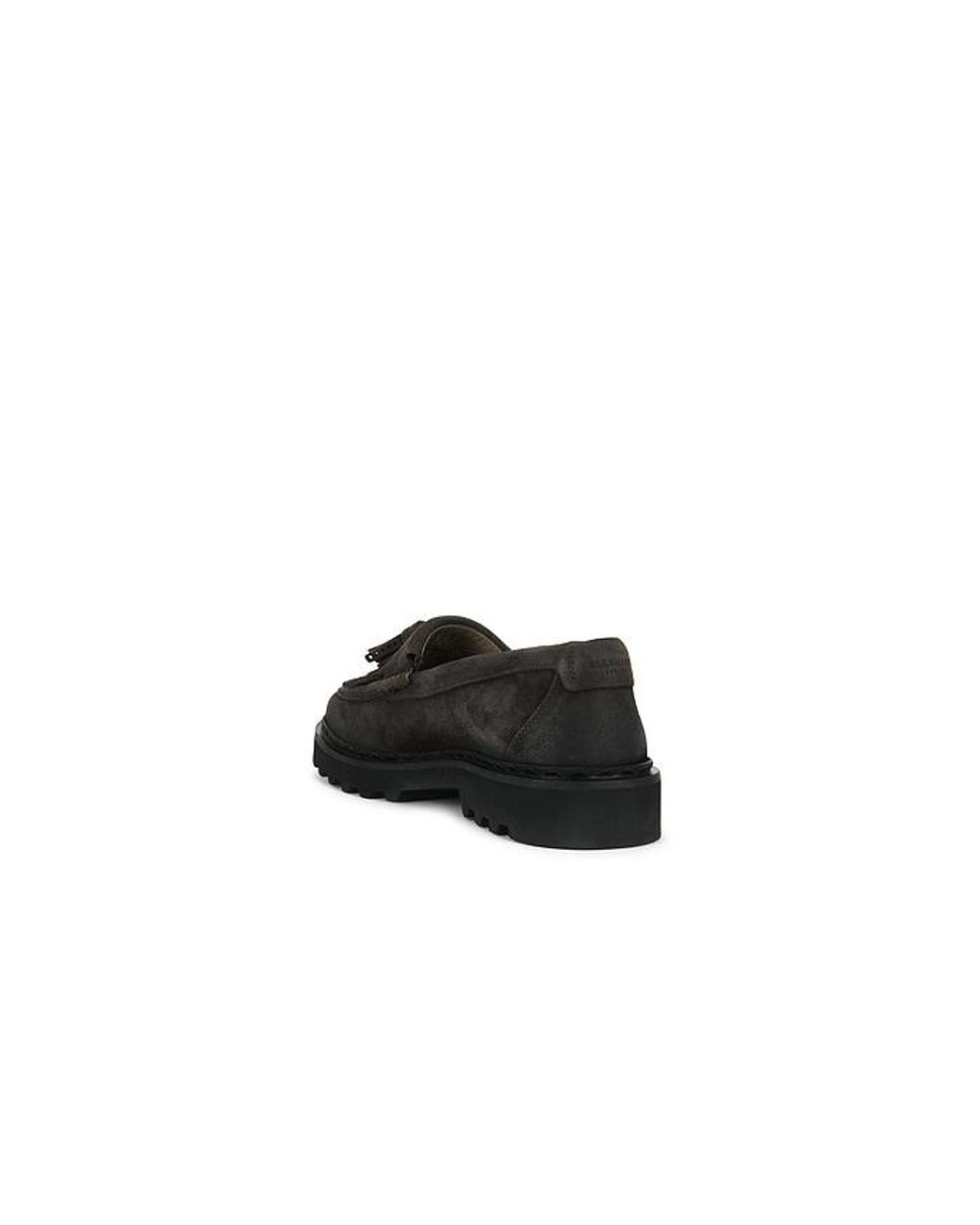 AllSaints Black Skiff Tassel Loafer for men