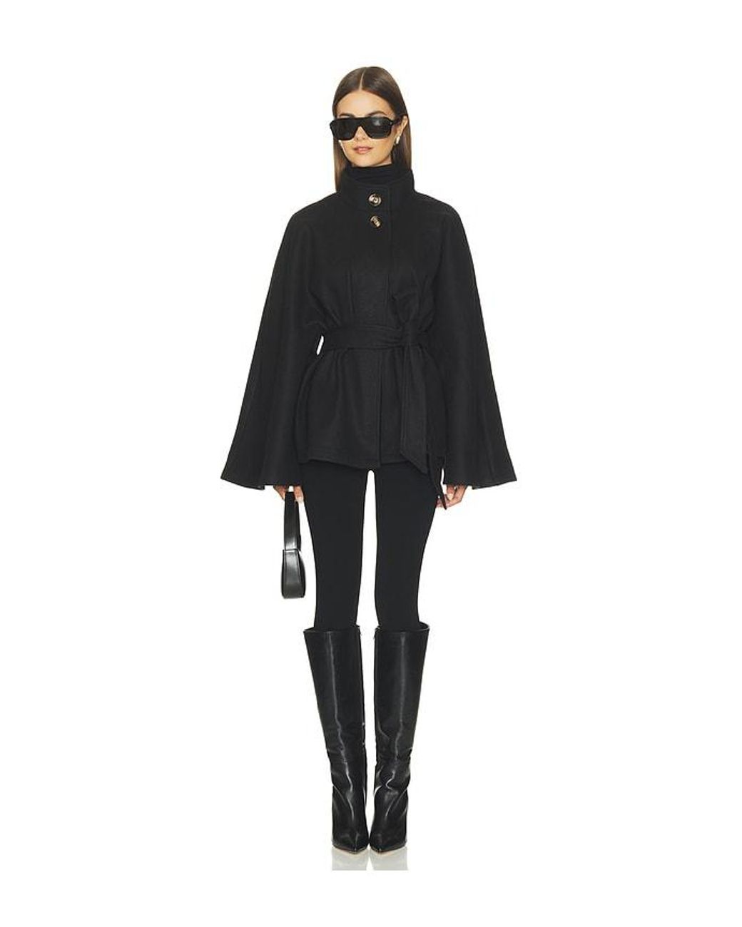ALL THE WAYS Black Jimun Tie Jacket