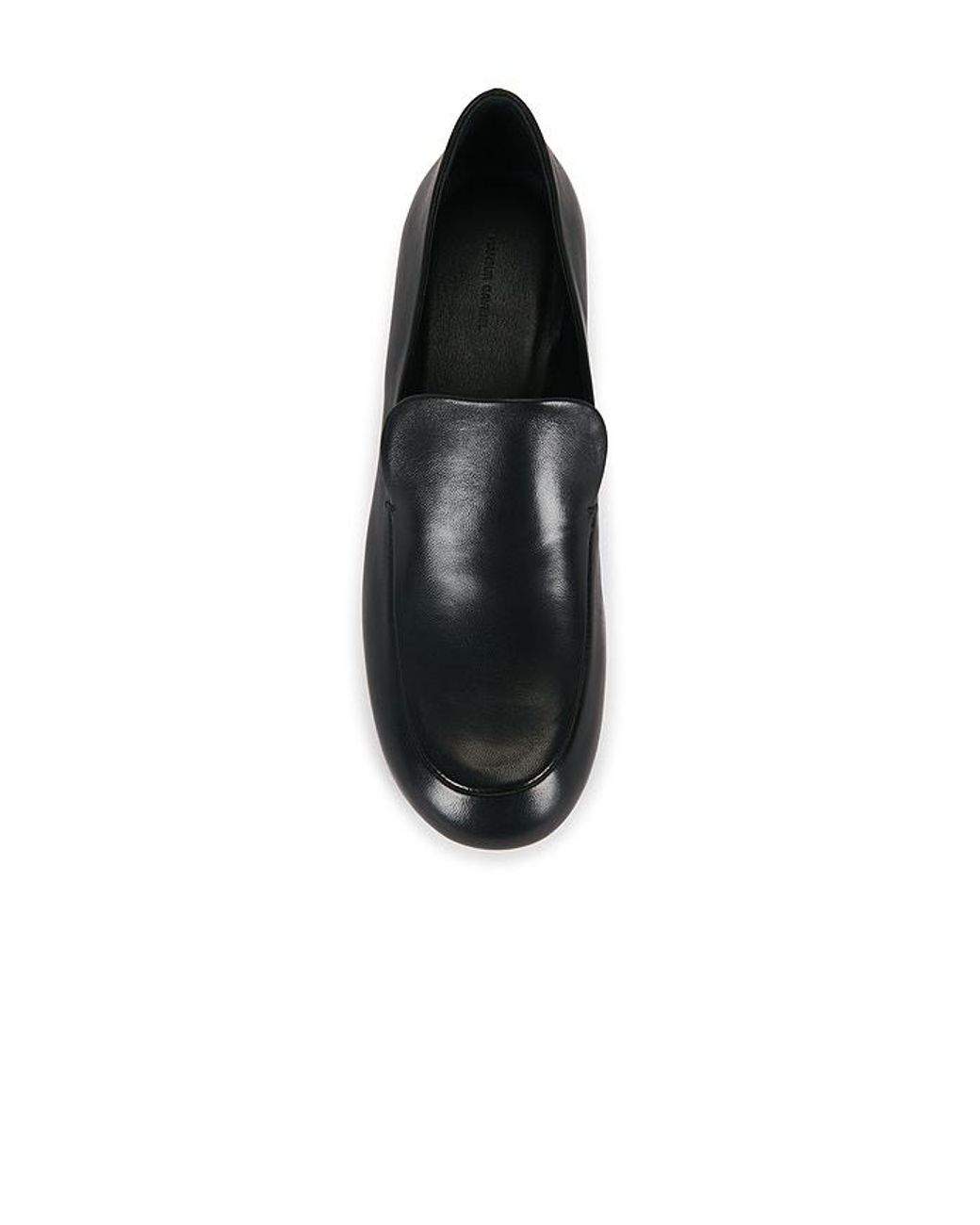 Mansur Gavriel Black Wren Heeled Loafer