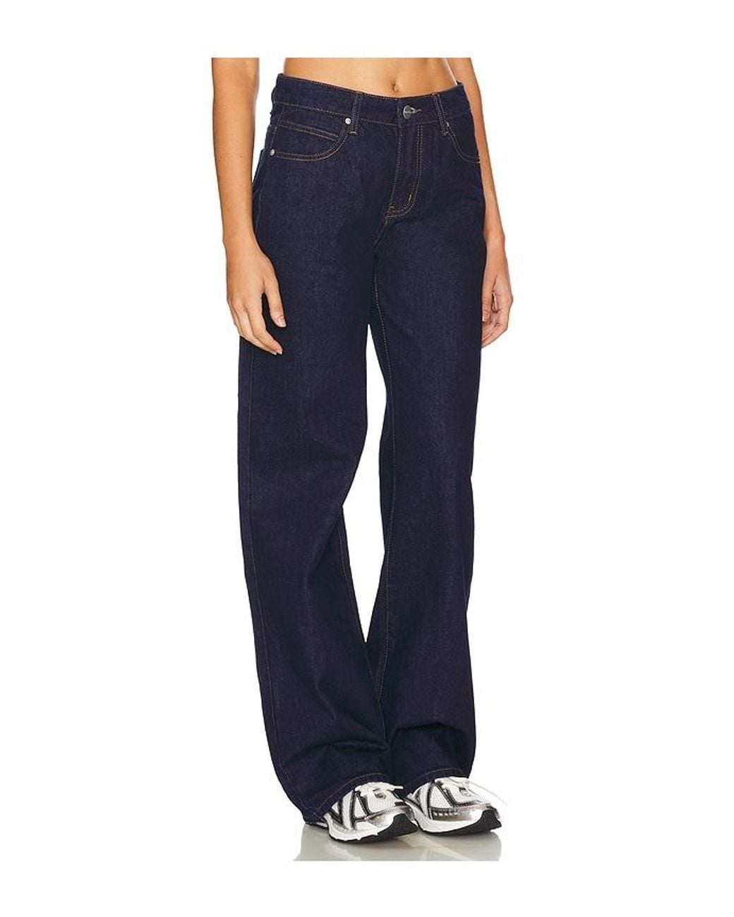 Laya Baggy Jean En Color Denim-Dark Talla En superdown de color Blue