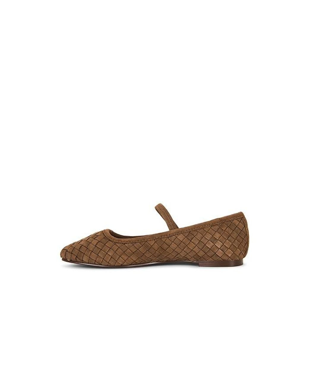Madewell White Greta Woven Mary Jane