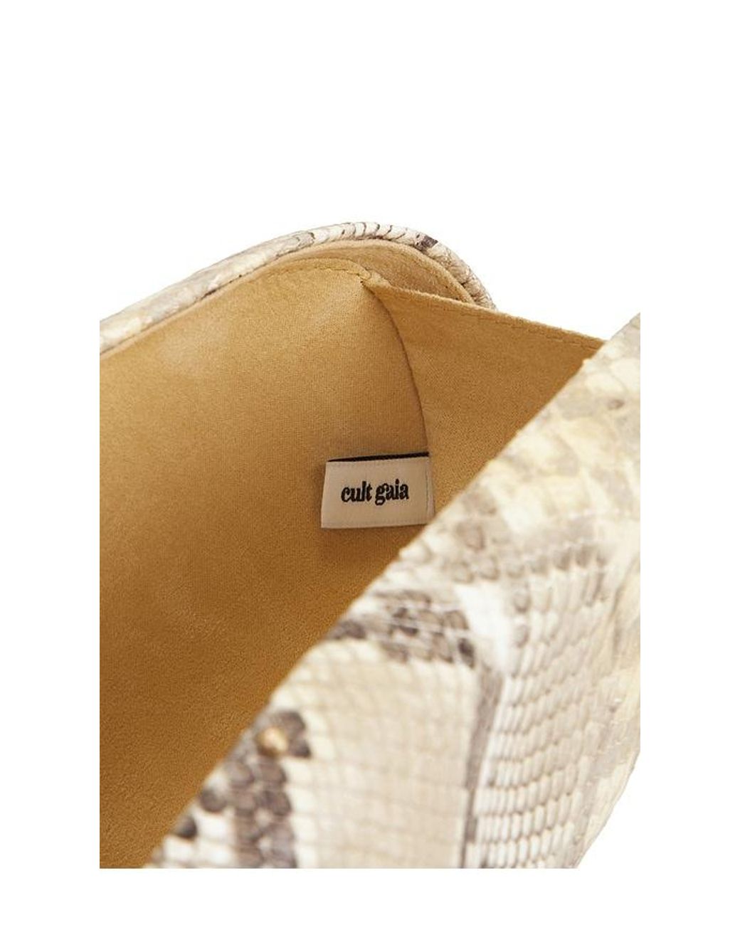 Cult Gaia White The Caldera Clutch