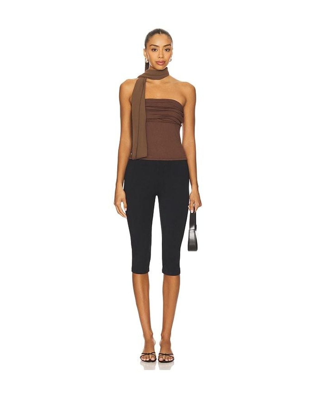 ALL THE WAYS Black Nataline Top