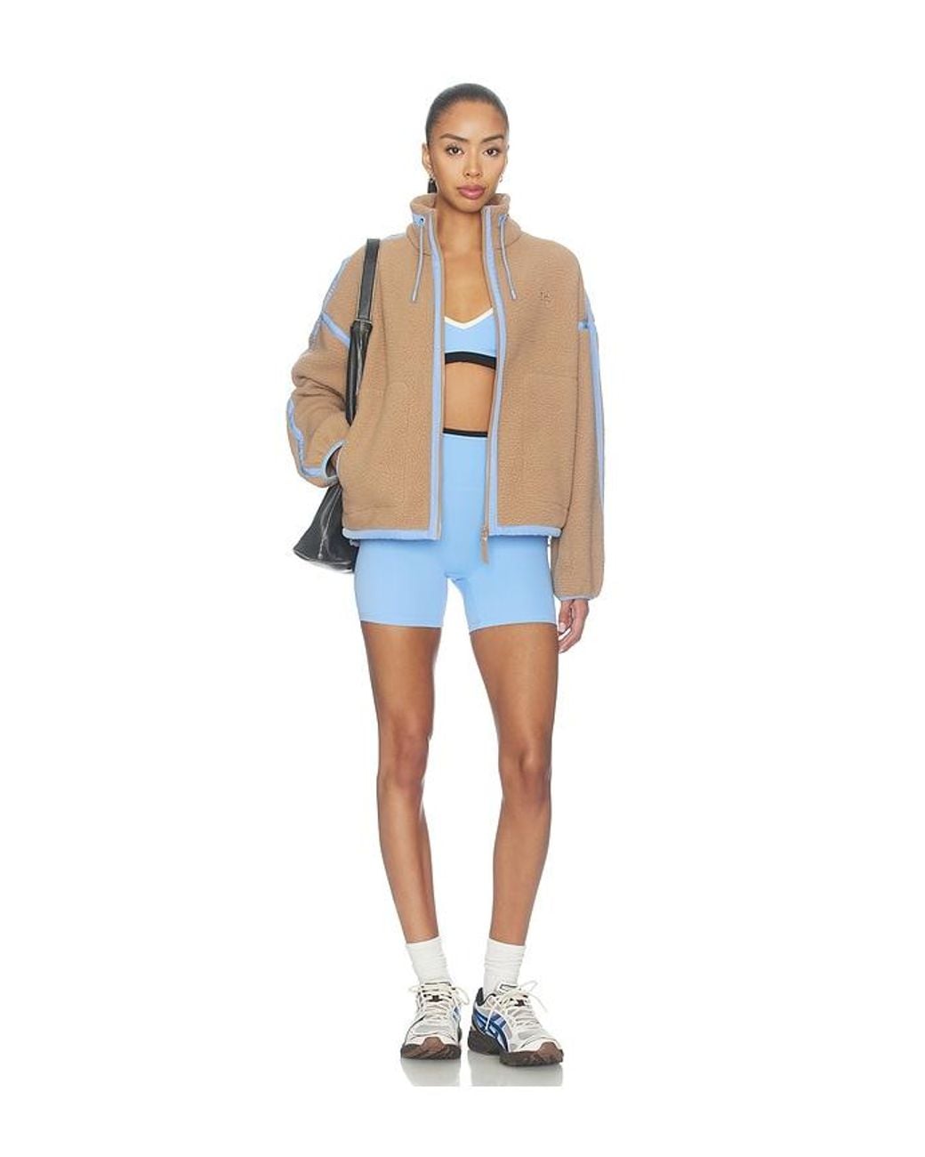 P.E Nation Blue Lennon Sherpa Jacket