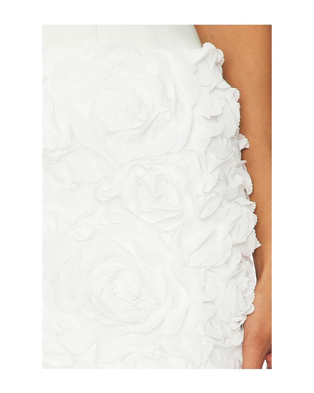 Lovers + Friends White Finley Mini Skirt