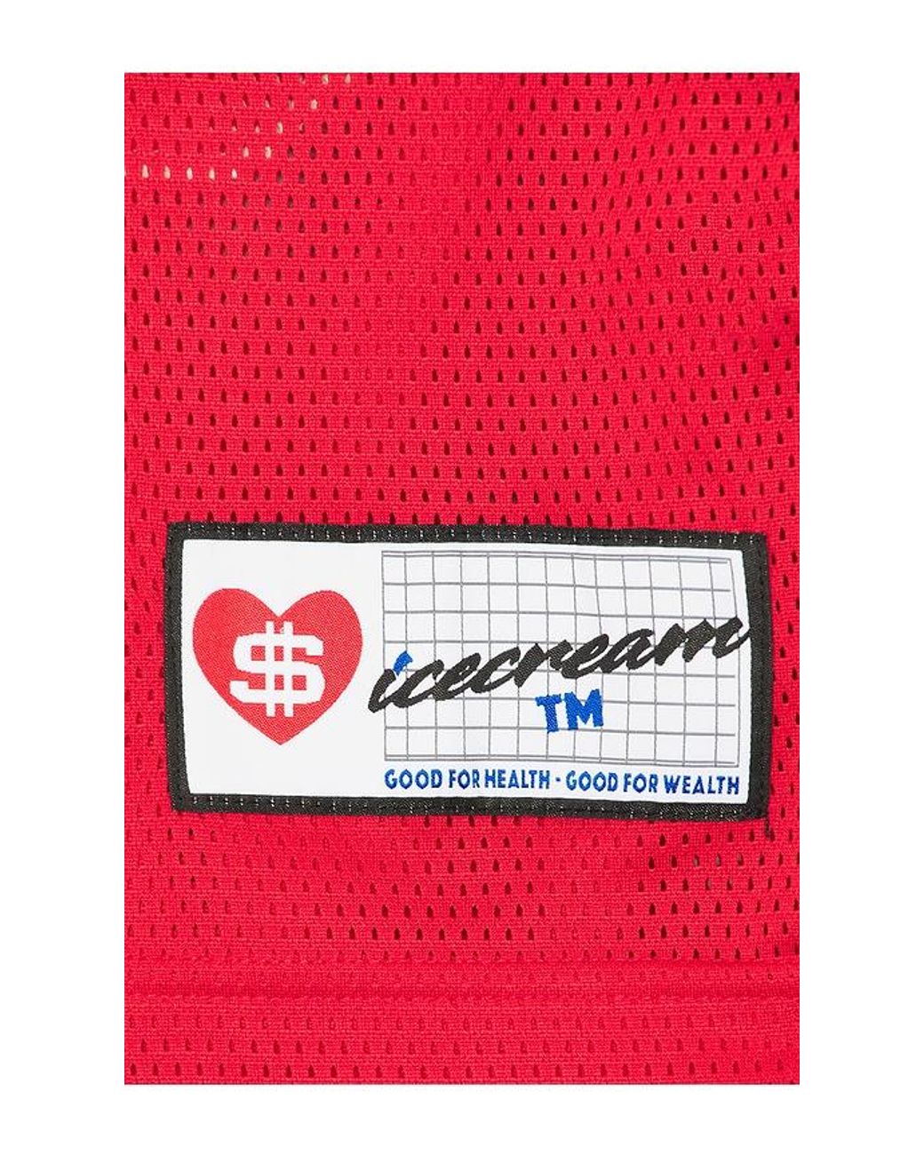 ICECREAM Red For Us Jersey for men