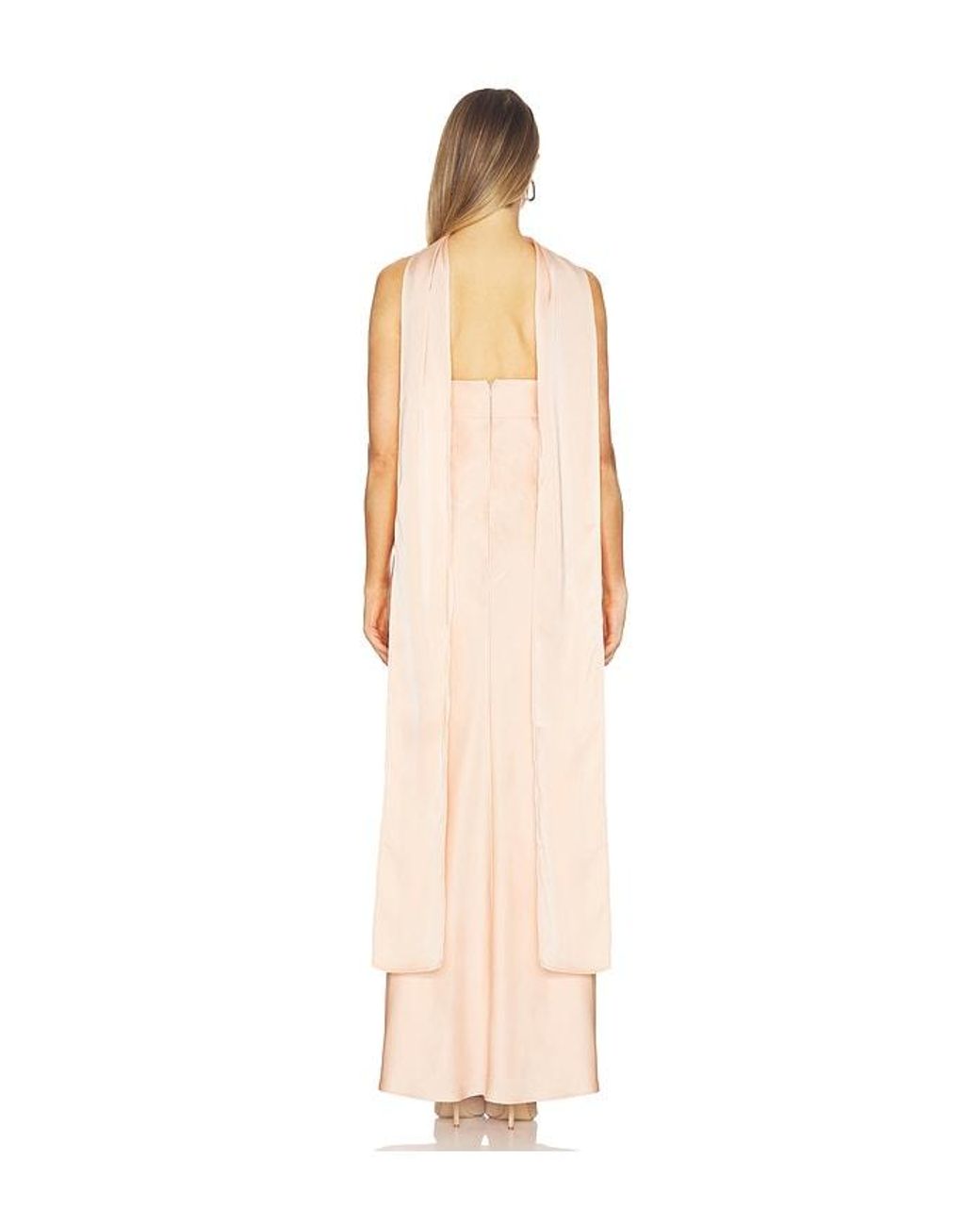 Runaway the Label White Madeleine Strapless Maxi Dress