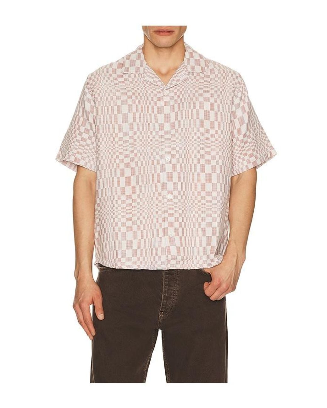 Corridor NYC Multicolor High Focus Short Sleeve Shirt for men