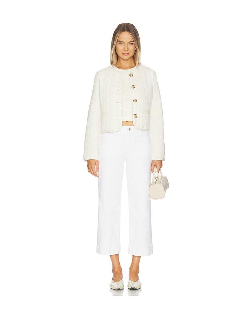 Sanctuary White Crafted Coco Jacket