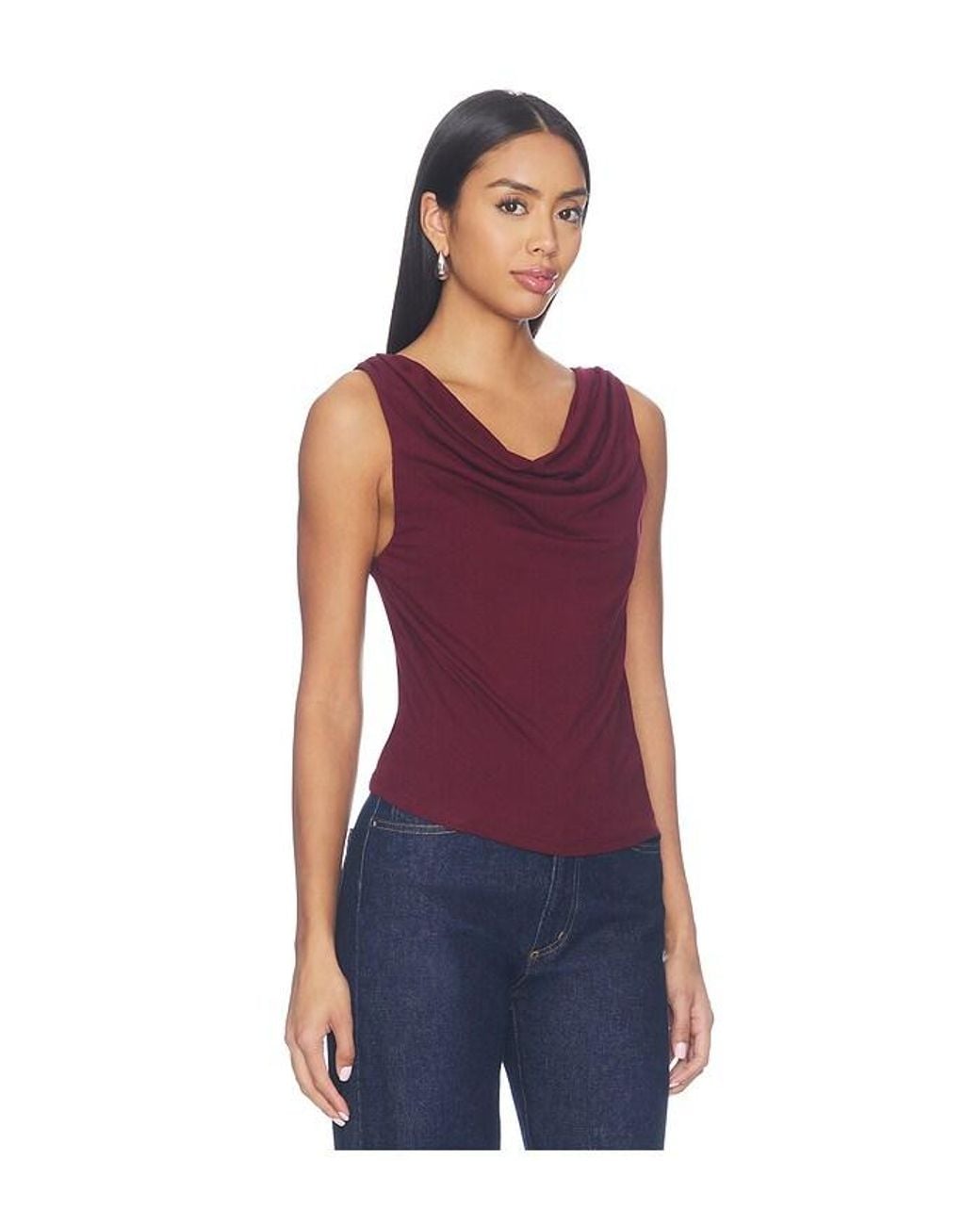 Madison The Label Blue Zaria Top