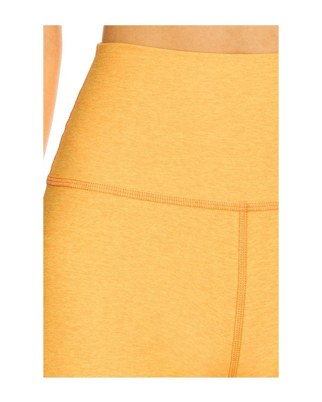 Beyond Yoga Orange Spacedye All For Run Shorts