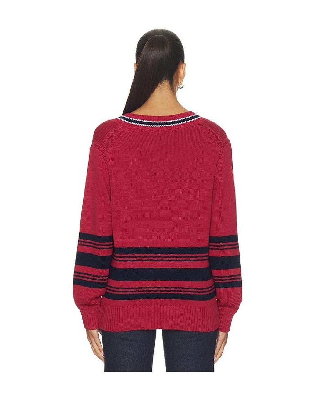 Astr Red Rocio Sweater
