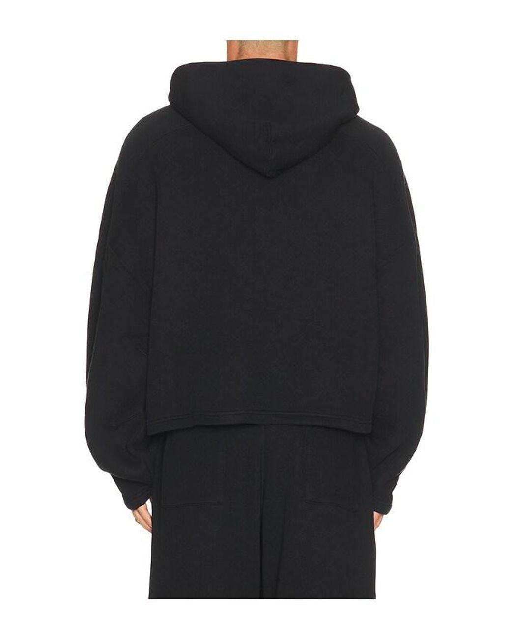 Represent Black Heavyweight Hoodie for men