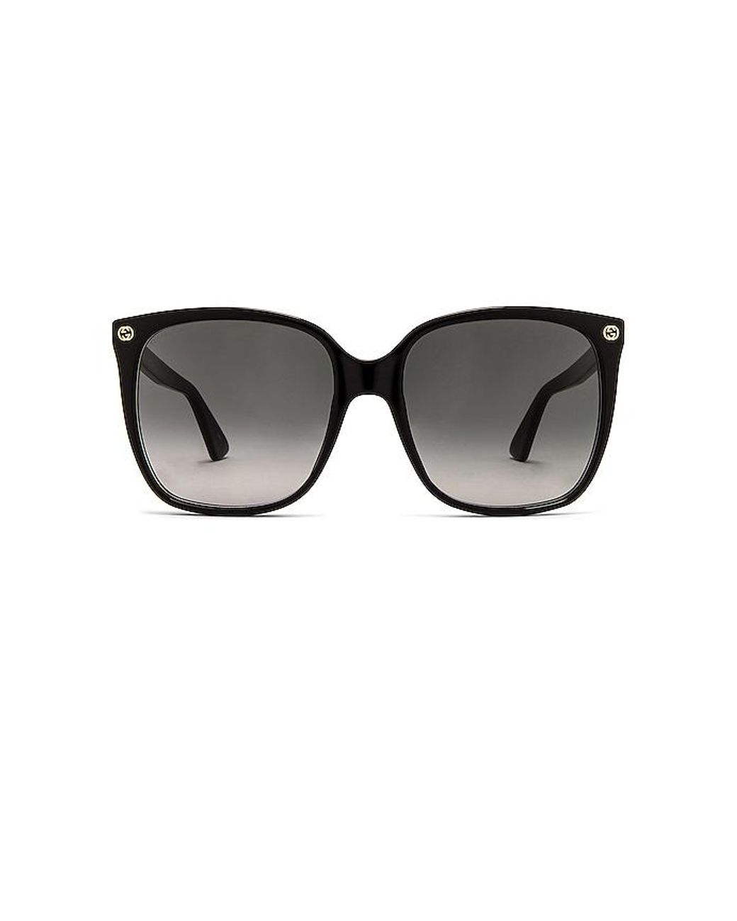 Gucci Black Light Acetate Cat Eye Sunglasses