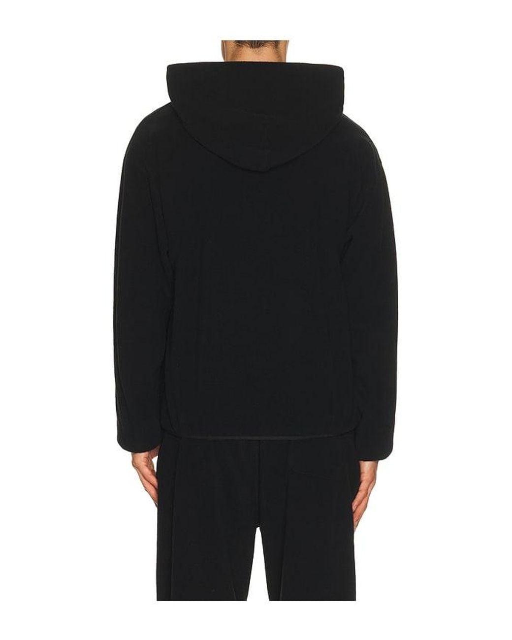 ANTI SOCIAL SOCIAL CLUB Black Polar Fleece Hoodie for men