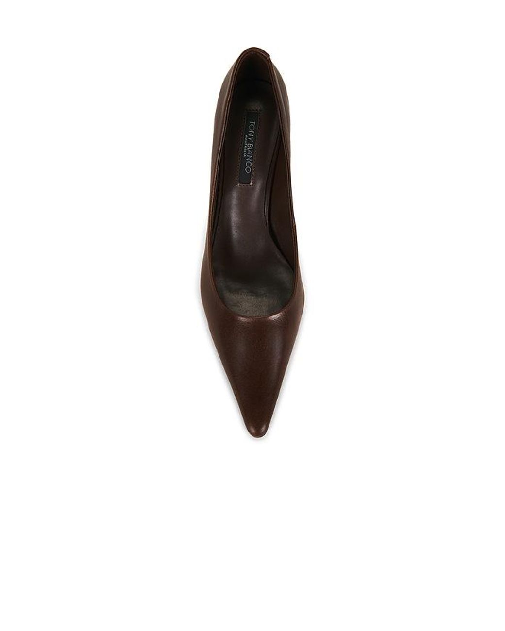 Tony Bianco Brown Stevie Pump