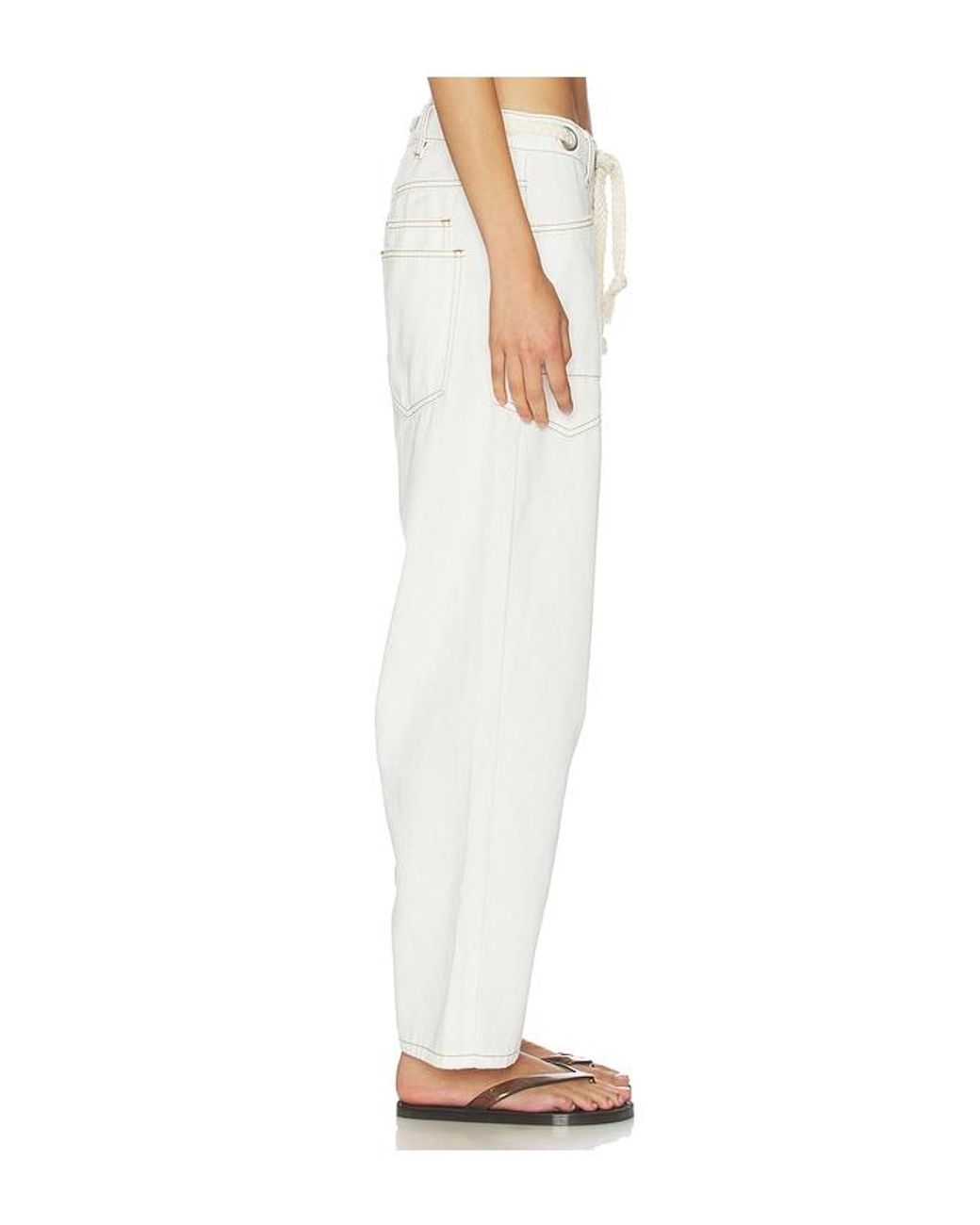 Lioness White Rush Hour Jeans
