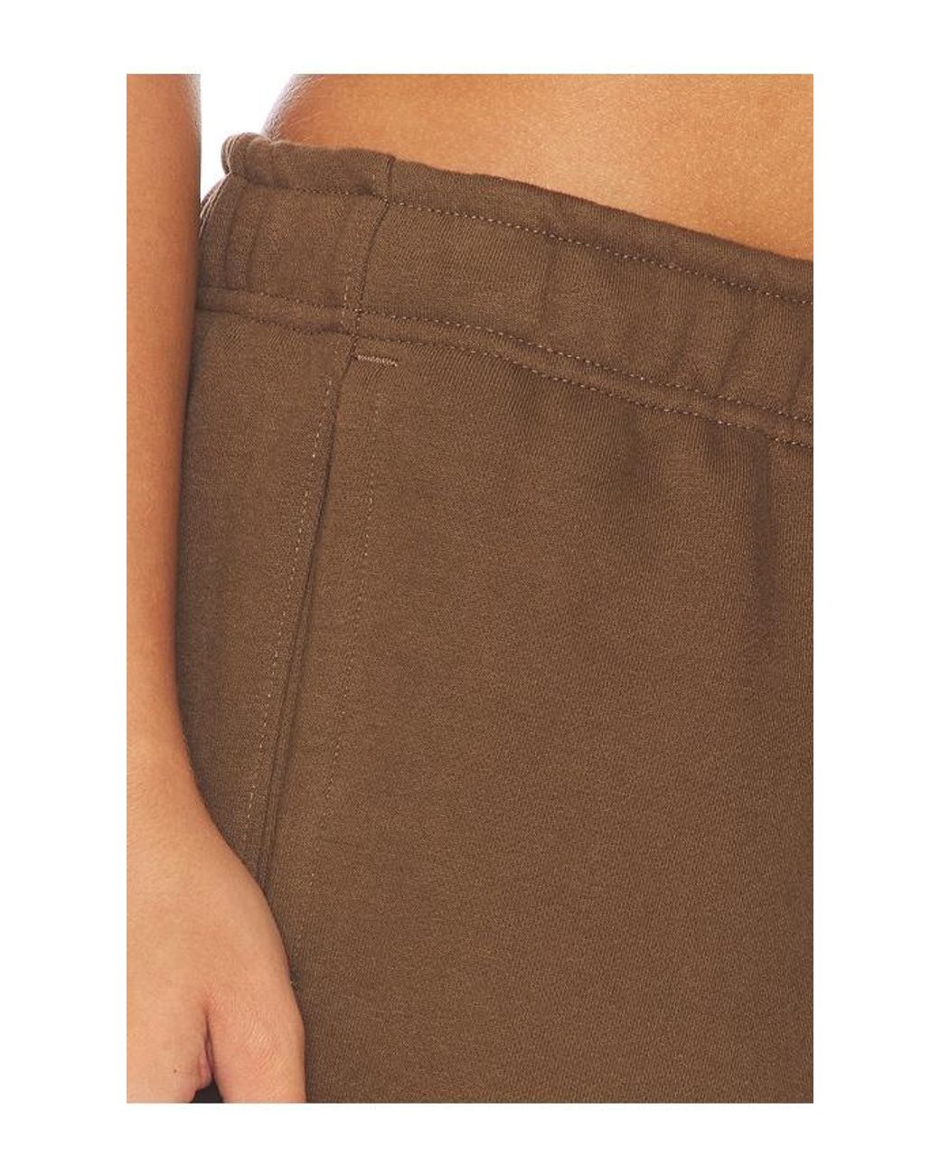 WellBeing + BeingWell Brown Robin Barrel Sweatpant