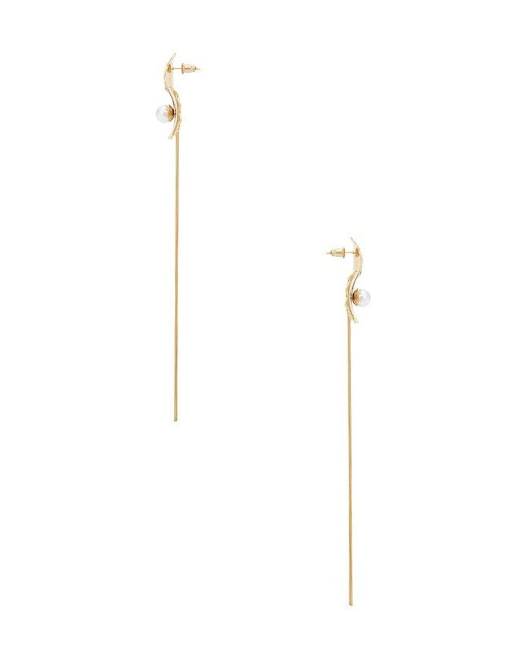Amber Sceats White Canmore Earrings