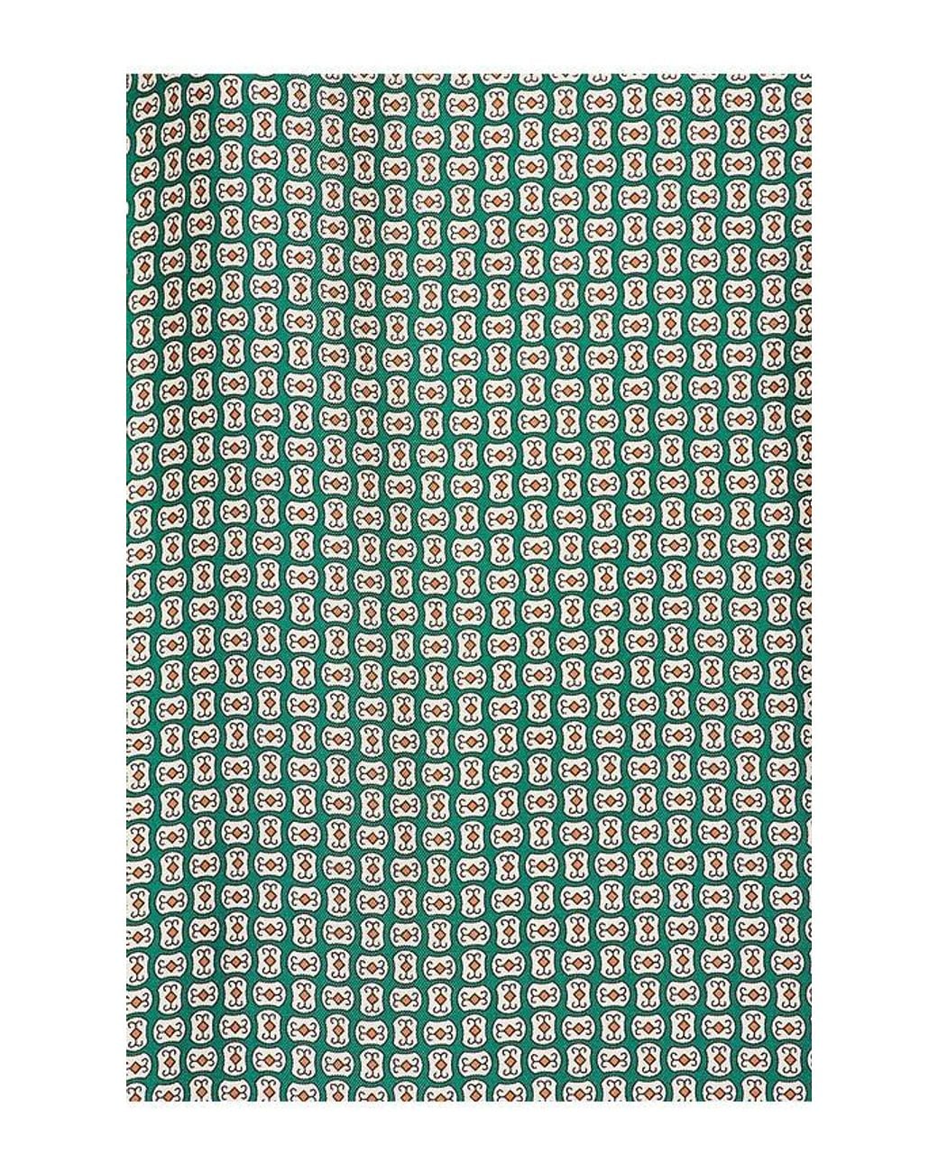Jonathan Simkhai Green Clarke Printed Silk Shirt for men