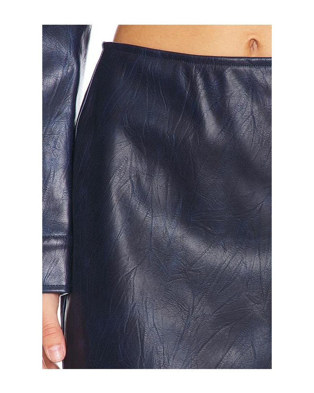 JUPE OLIVIA en Navy AFRM en coloris Blue