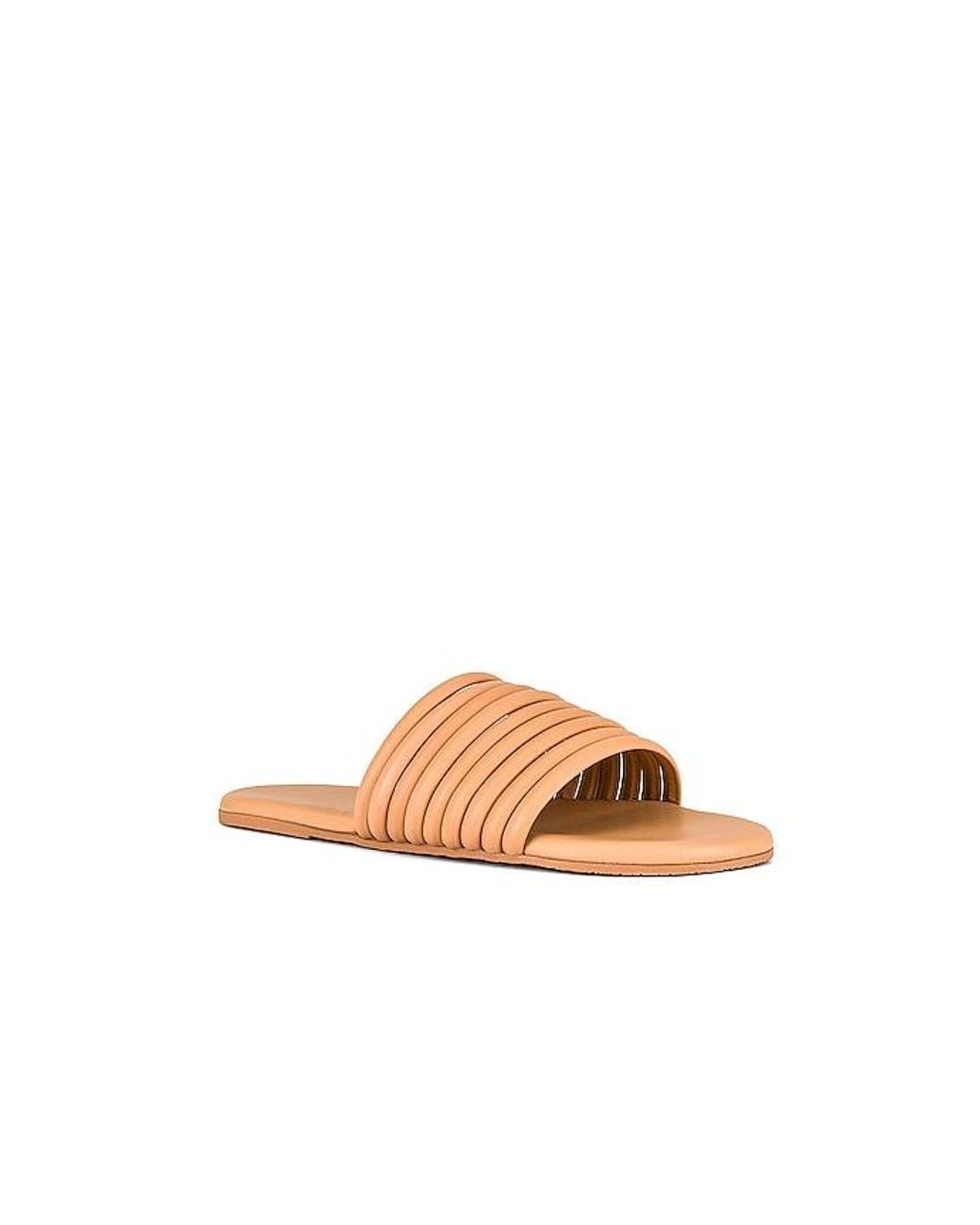 TKEES Orange Caro Sandal