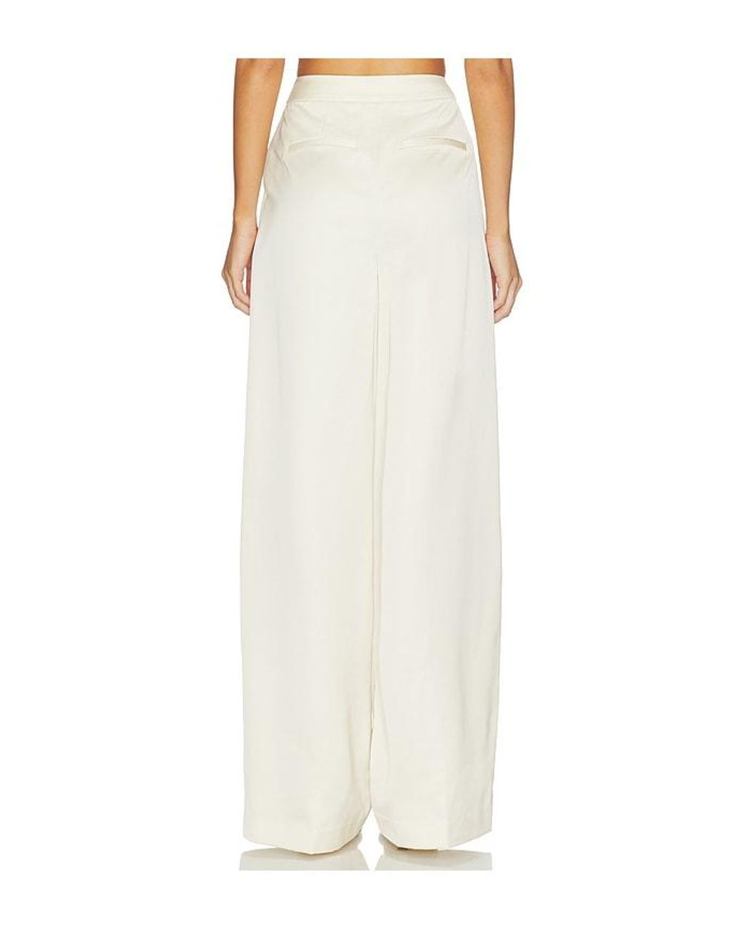 Lovers + Friends White Denver Pant