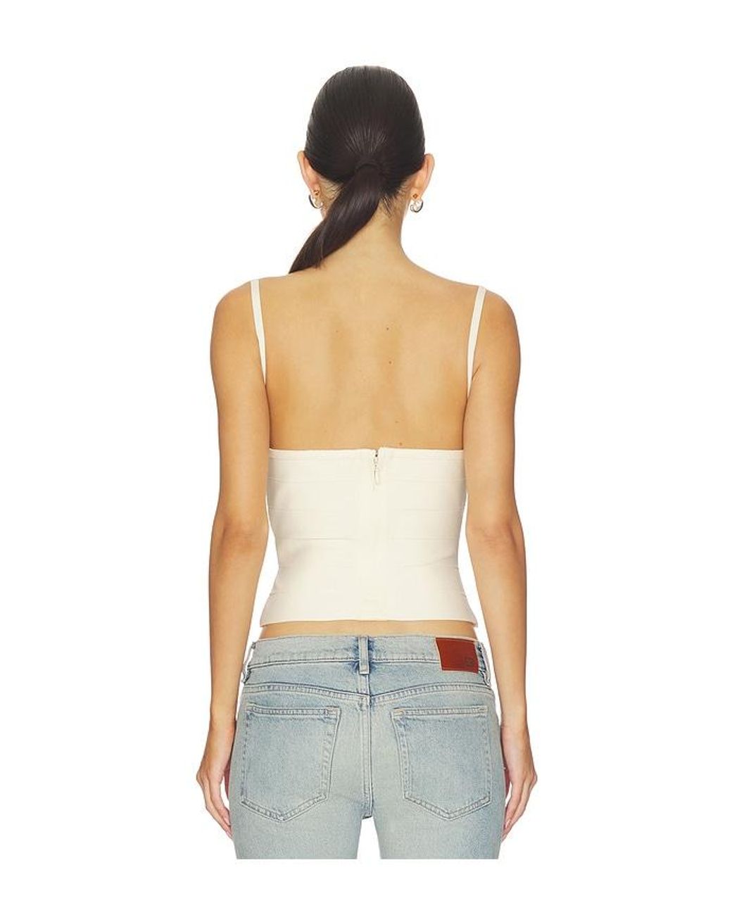 Tiger Mist Blue Midori Bandage Top