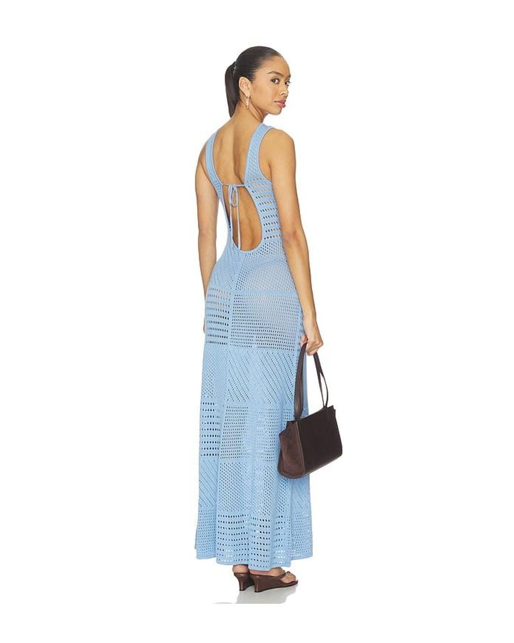 Solid & Striped Blue Kleid Morenzo